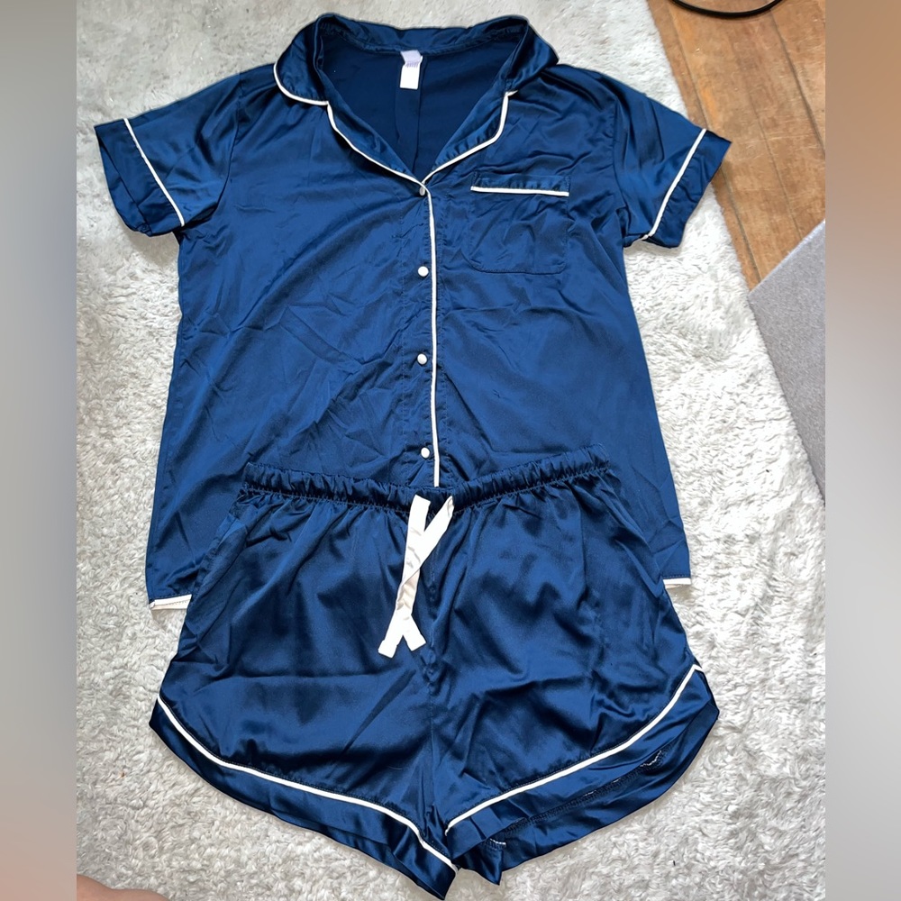 Blue Pajama Set